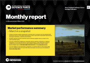 NZDF Monthly Report Mar 2025
