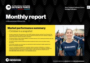 NZDF Monthly Report Oct 2025